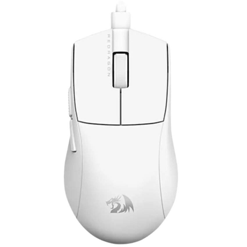 Mouse Redragon K1ng 1k Rgb 12400 Dpi Blanco